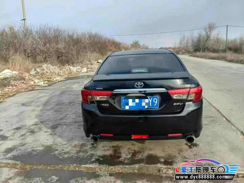 14年丰田锐志轿车抵押车出售