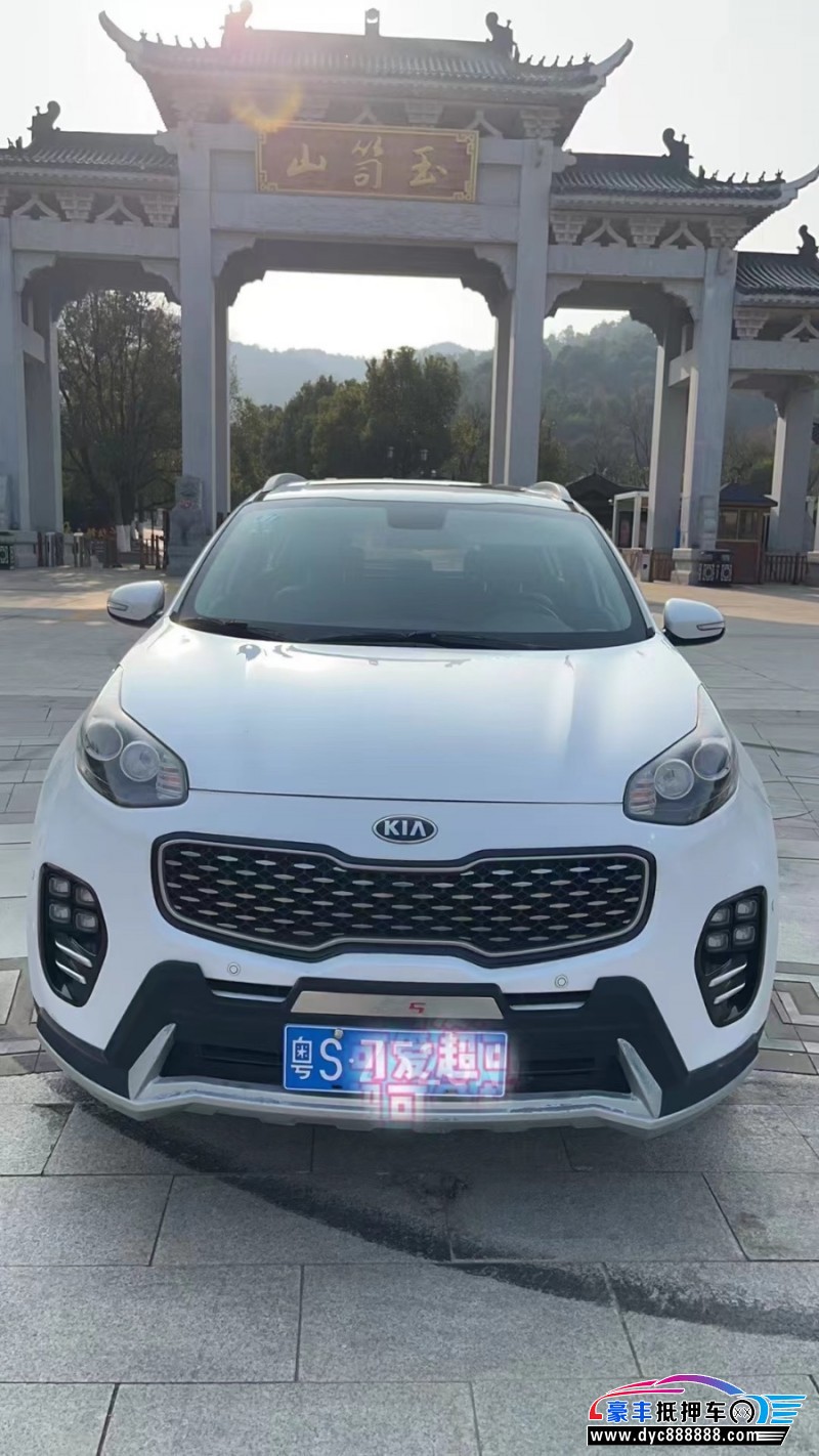 17年起亚KX5轿车抵押车出售