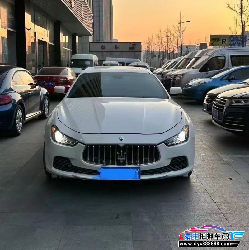 16年玛莎拉蒂Ghibli轿车抵押车出售