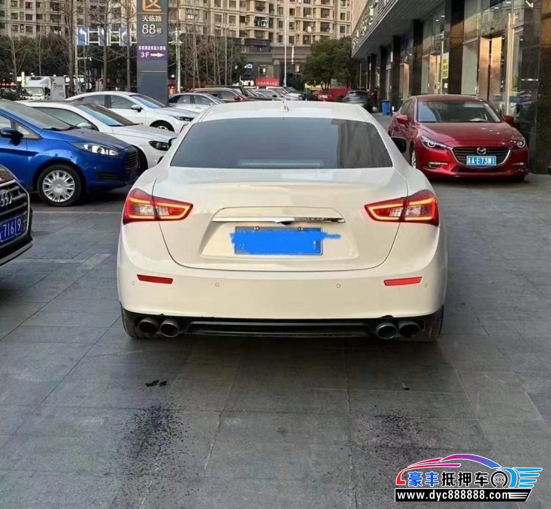 16年玛莎拉蒂Ghibli轿车抵押车出售