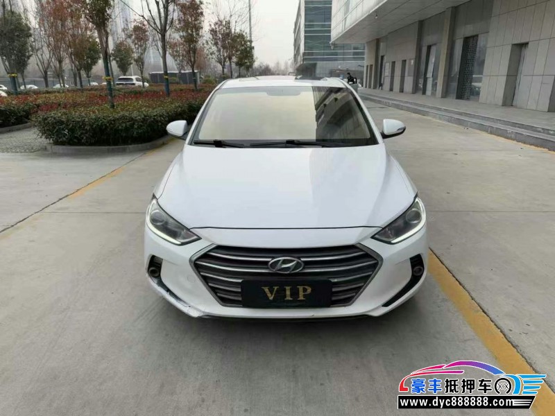 18年现代领动轿车抵押车出售