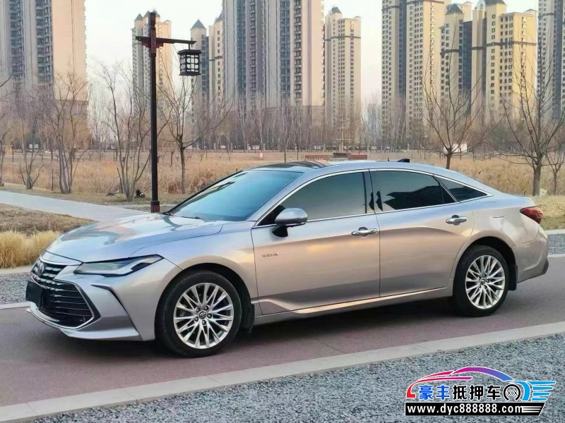 22年丰田亚洲龙轿车抵押车出售