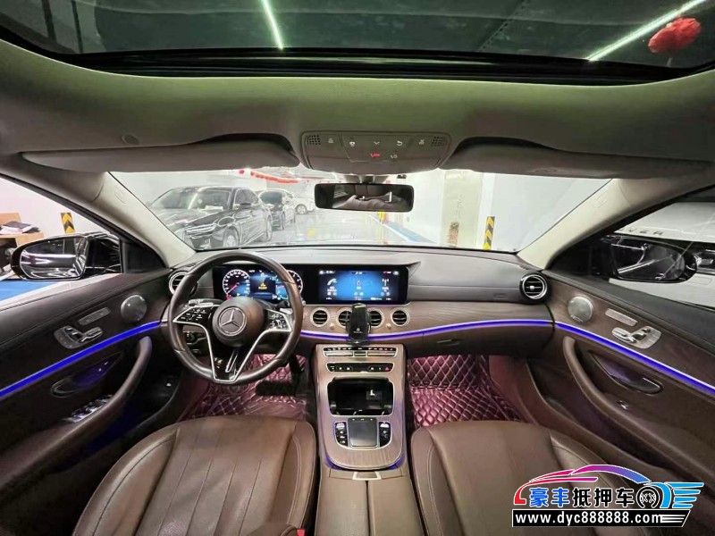 21年奔驰E轿车抵押车出售