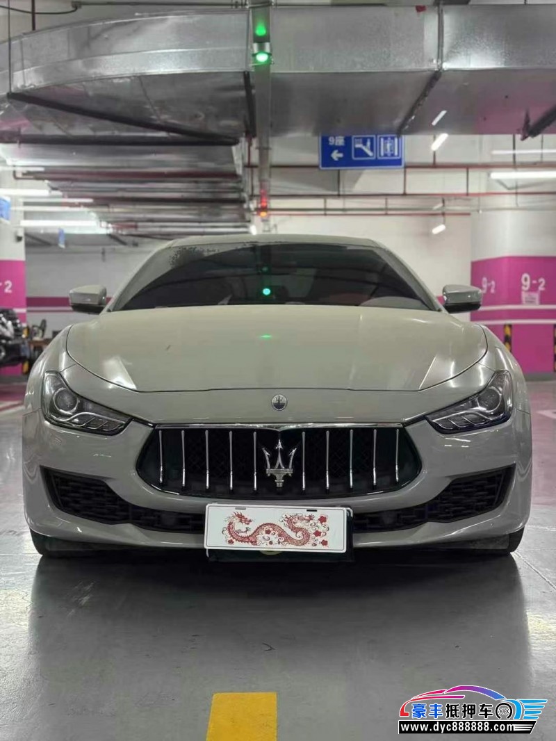 20年玛莎拉蒂Ghibli轿车抵押车出售