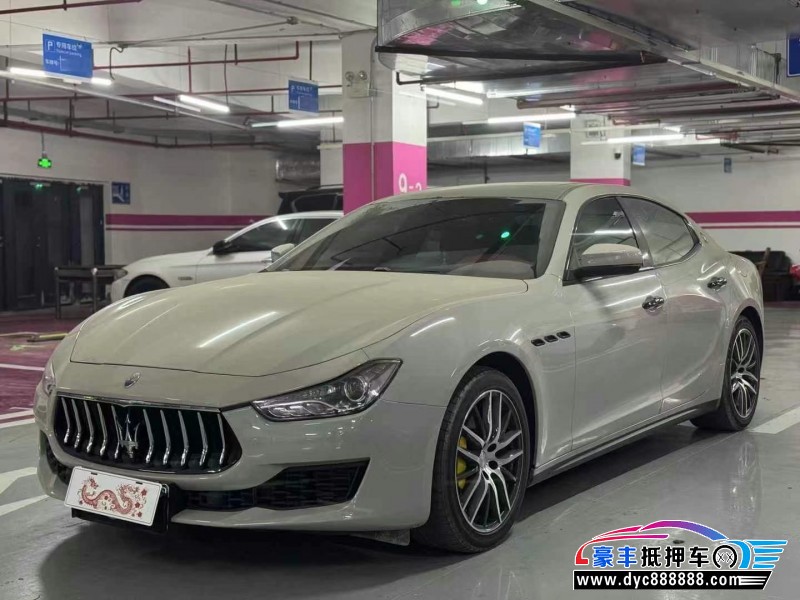 20年玛莎拉蒂Ghibli轿车抵押车出售