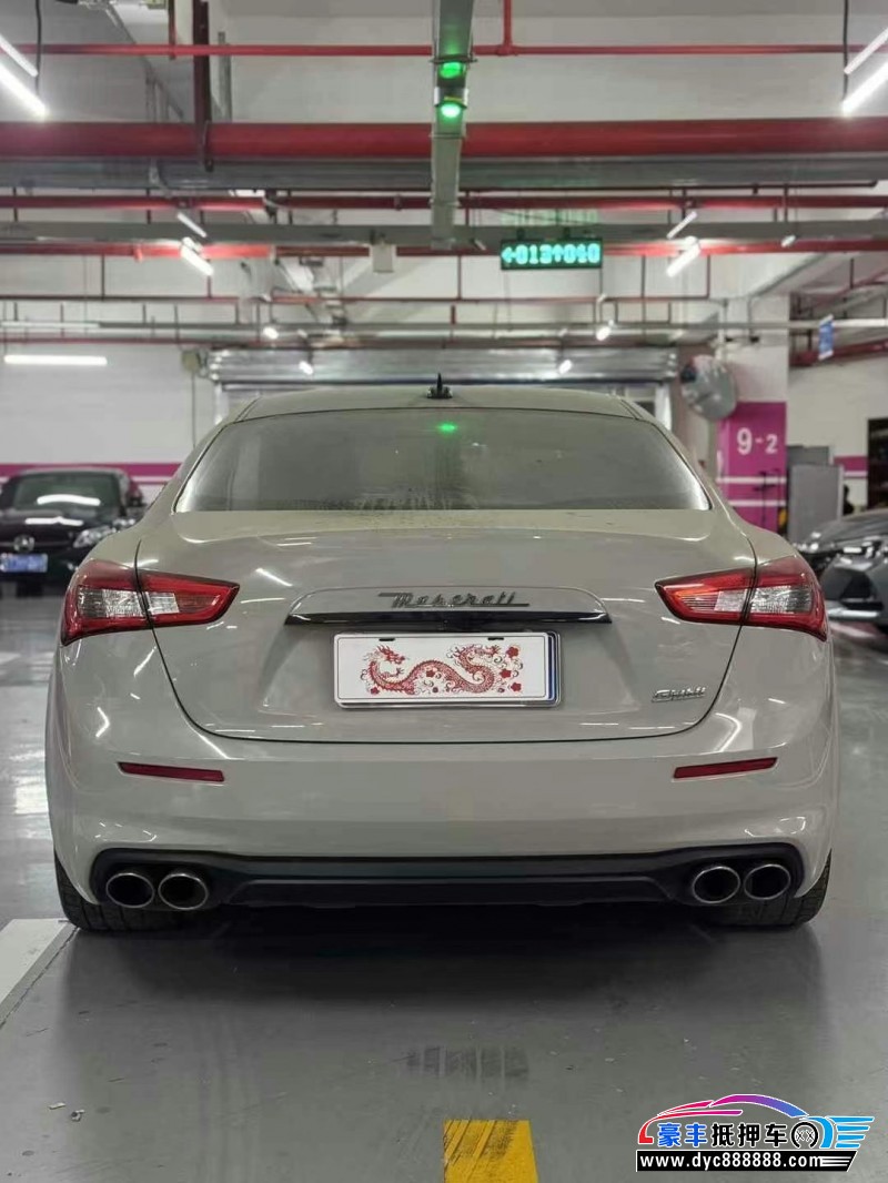 20年玛莎拉蒂Ghibli轿车抵押车出售