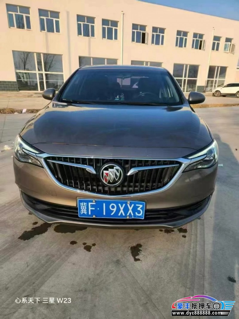 19年别克英朗轿车抵押车出售