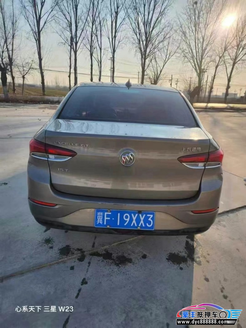 19年别克英朗轿车抵押车出售