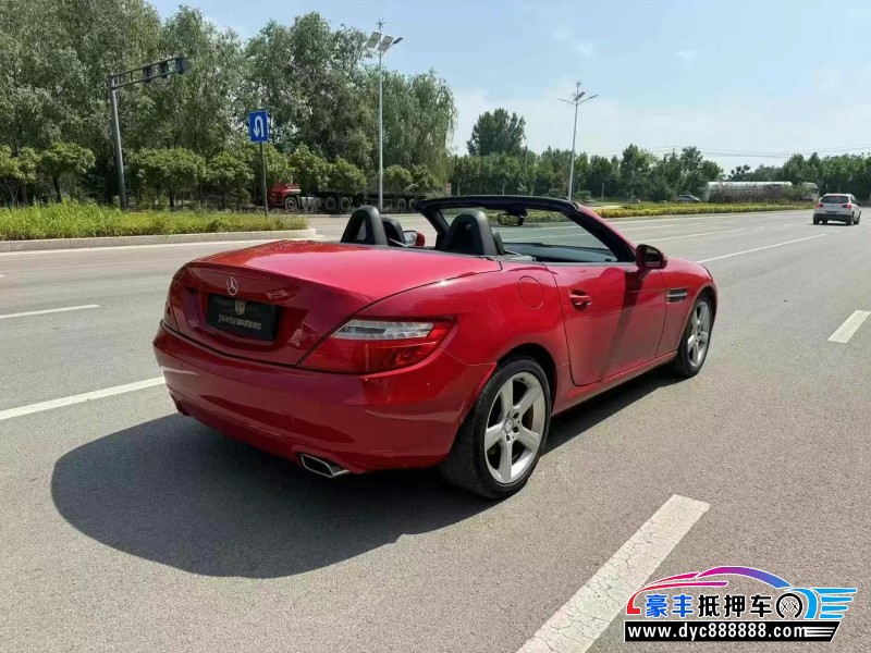 14年奔驰SLK轿车抵押车出售