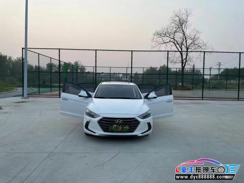 19年现代领动轿车抵押车出售