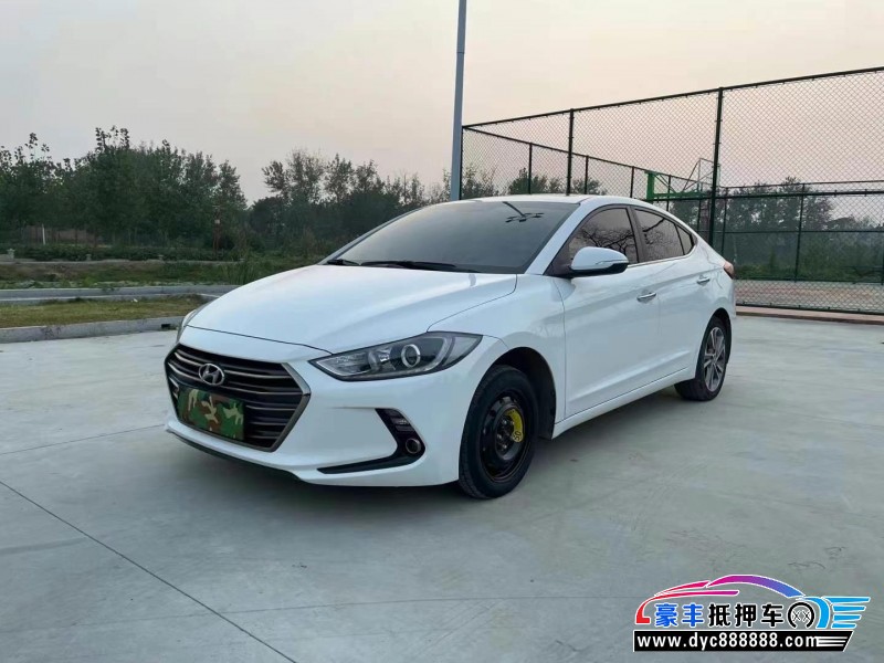 19年现代领动轿车抵押车出售