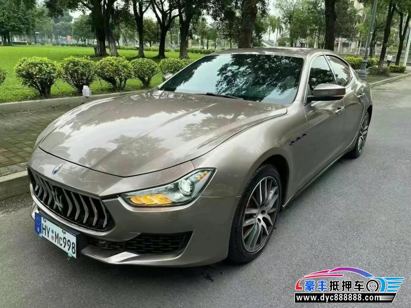 21年玛莎拉蒂Ghibli轿车抵押车出售