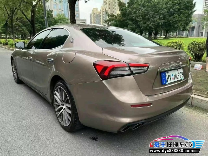 21年玛莎拉蒂Ghibli轿车抵押车出售