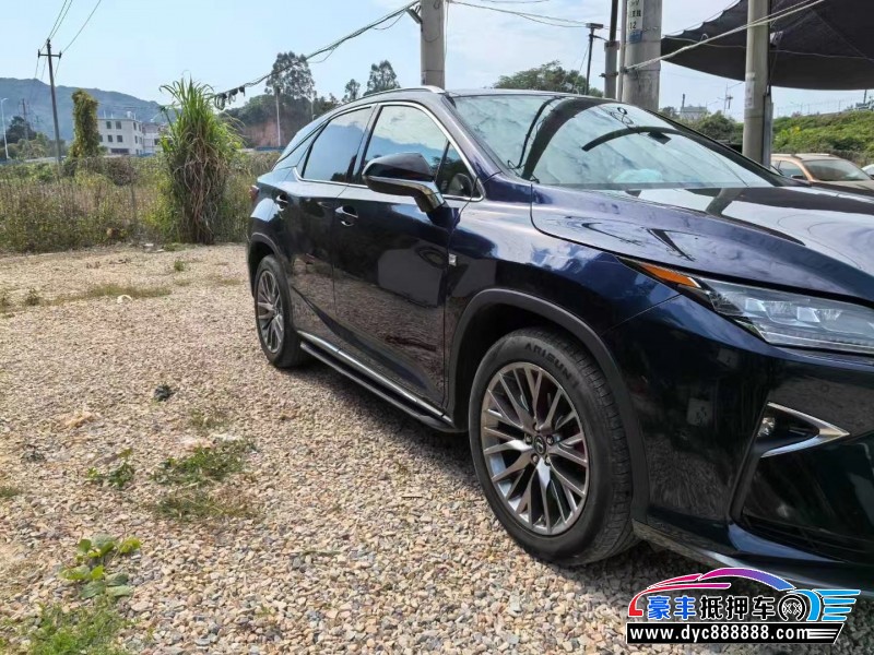 17年雷克萨斯RX轿车抵押车出售