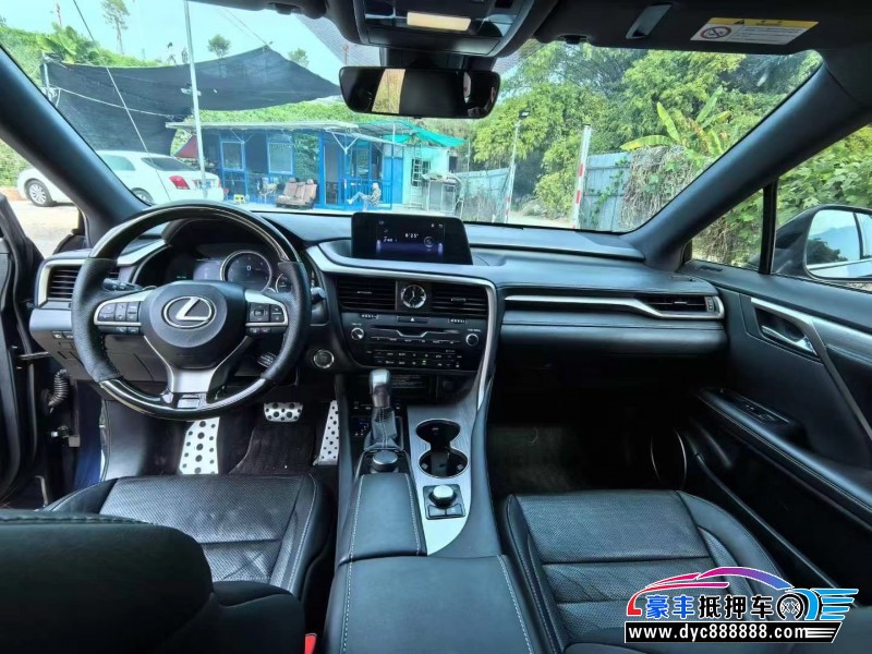 17年雷克萨斯RX轿车抵押车出售