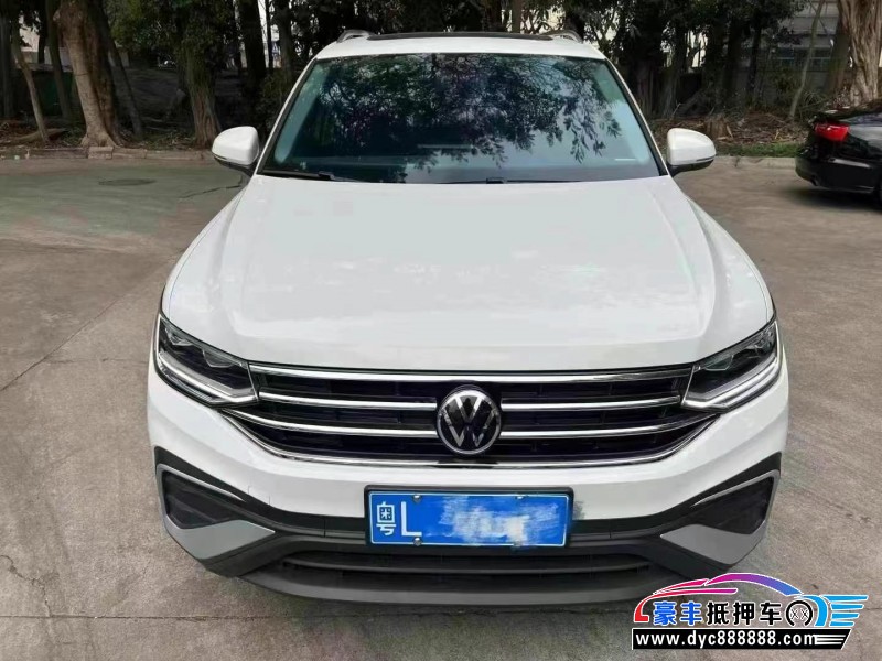 23年大众途观L轿车抵押车出售