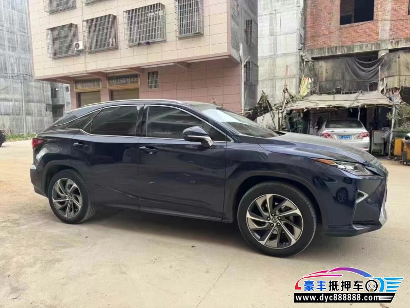 18年雷克萨斯RX轿车抵押车出售