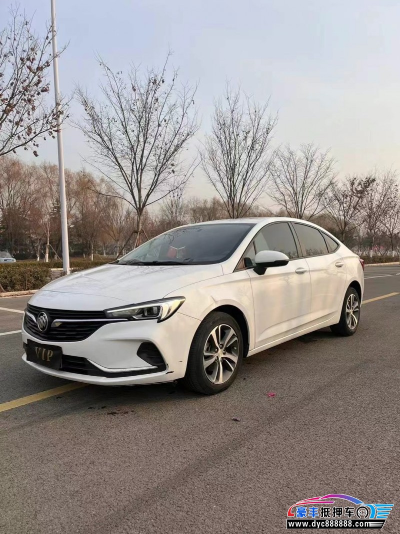 22年别克威朗轿车抵押车出售