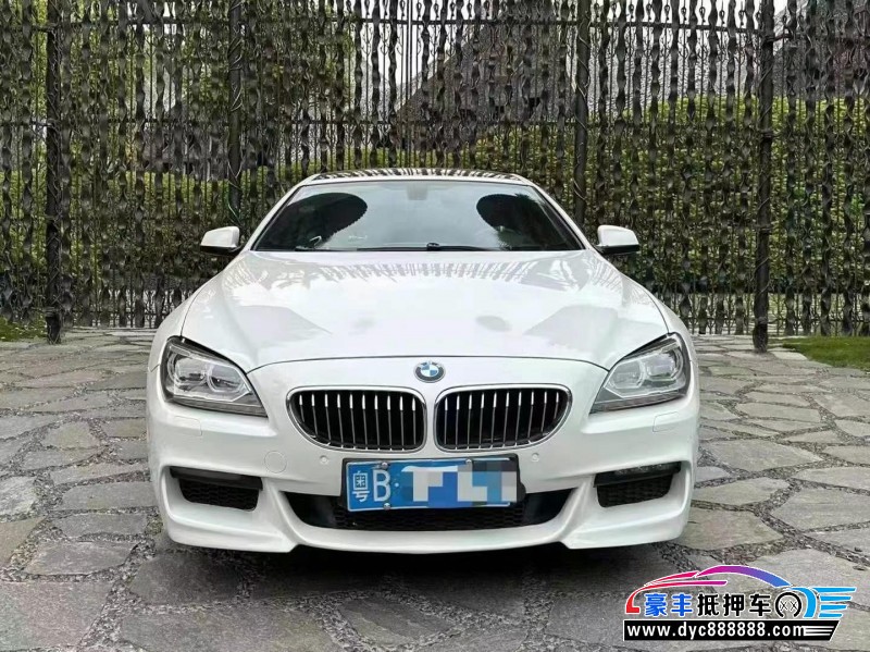 14年宝马6系轿车抵押车出售