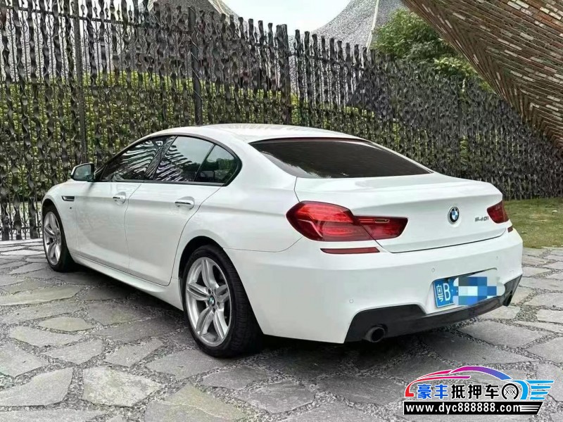 14年宝马6系轿车抵押车出售