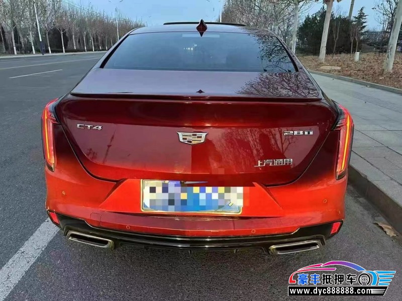22年凯迪拉克CT4轿车抵押车出售