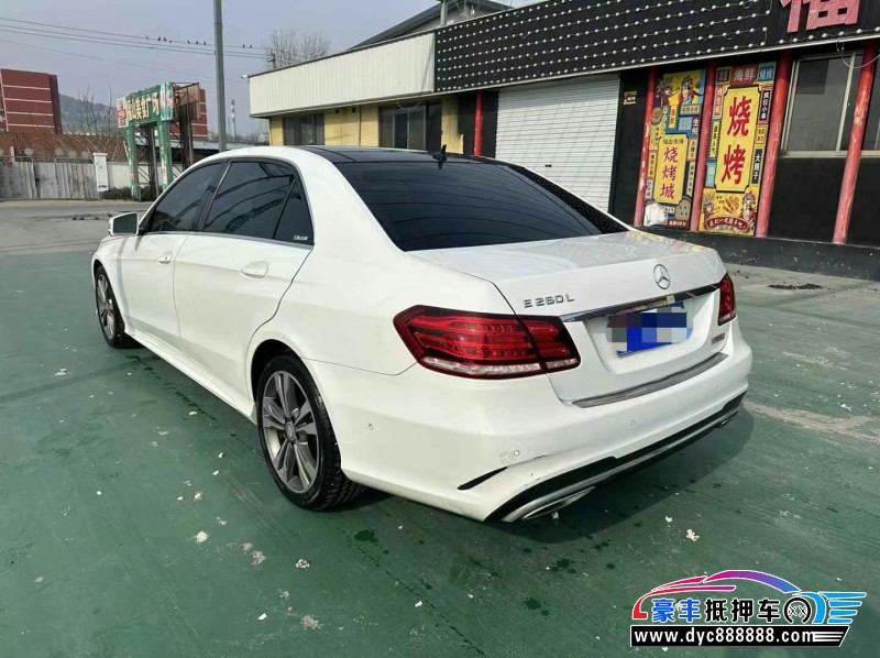 16年奔驰E轿车抵押车出售