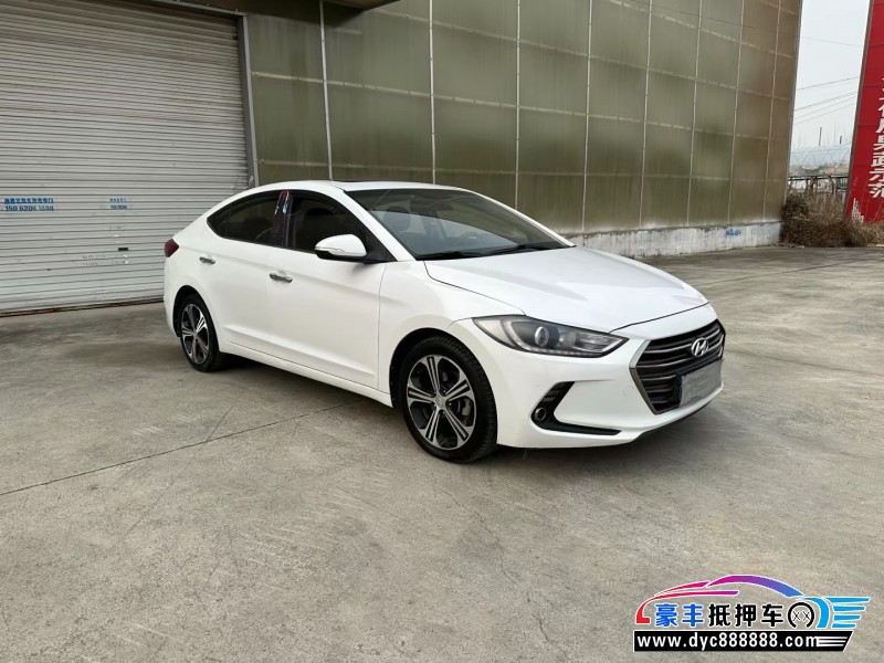 18年现代领动轿车抵押车出售