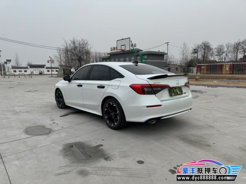 22年本田思域轿车抵押车出售