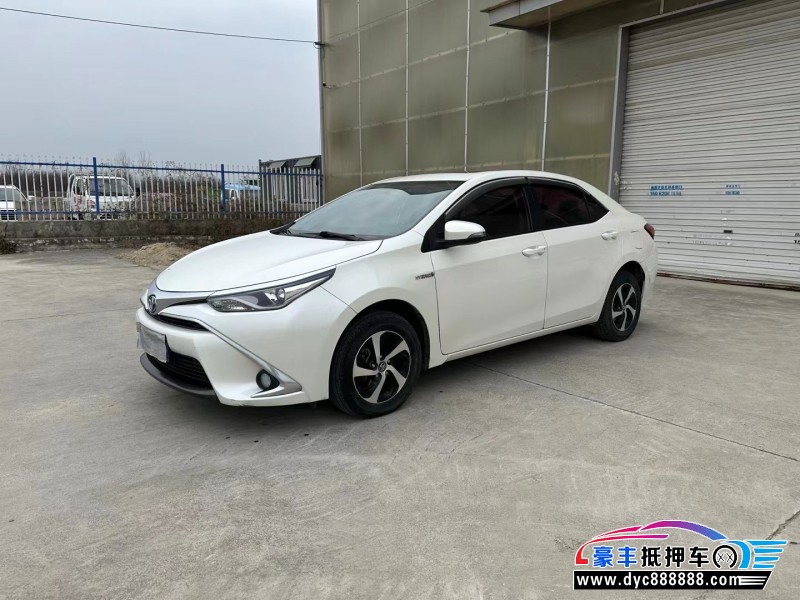 19年丰田雷凌轿车抵押车出售