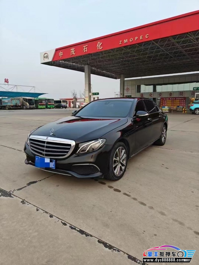 19年奔驰E轿车抵押车出售