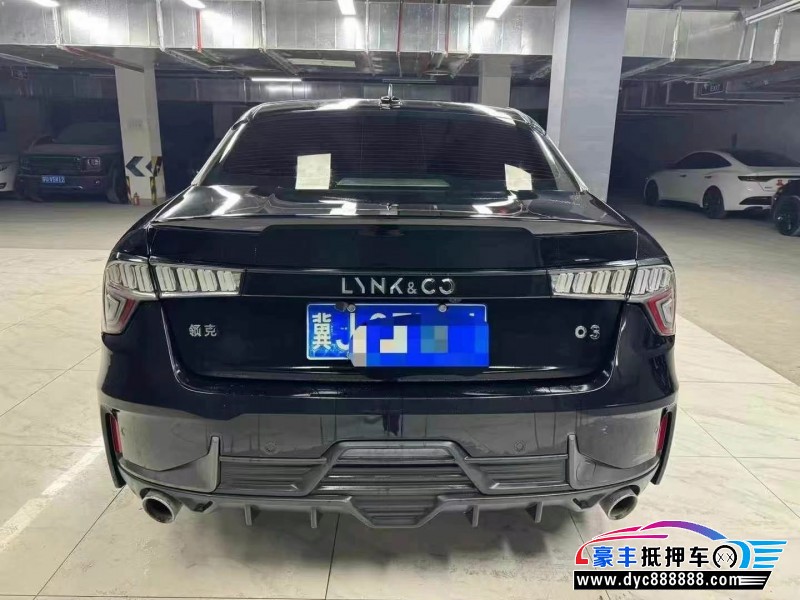 19年领克03轿车抵押车出售