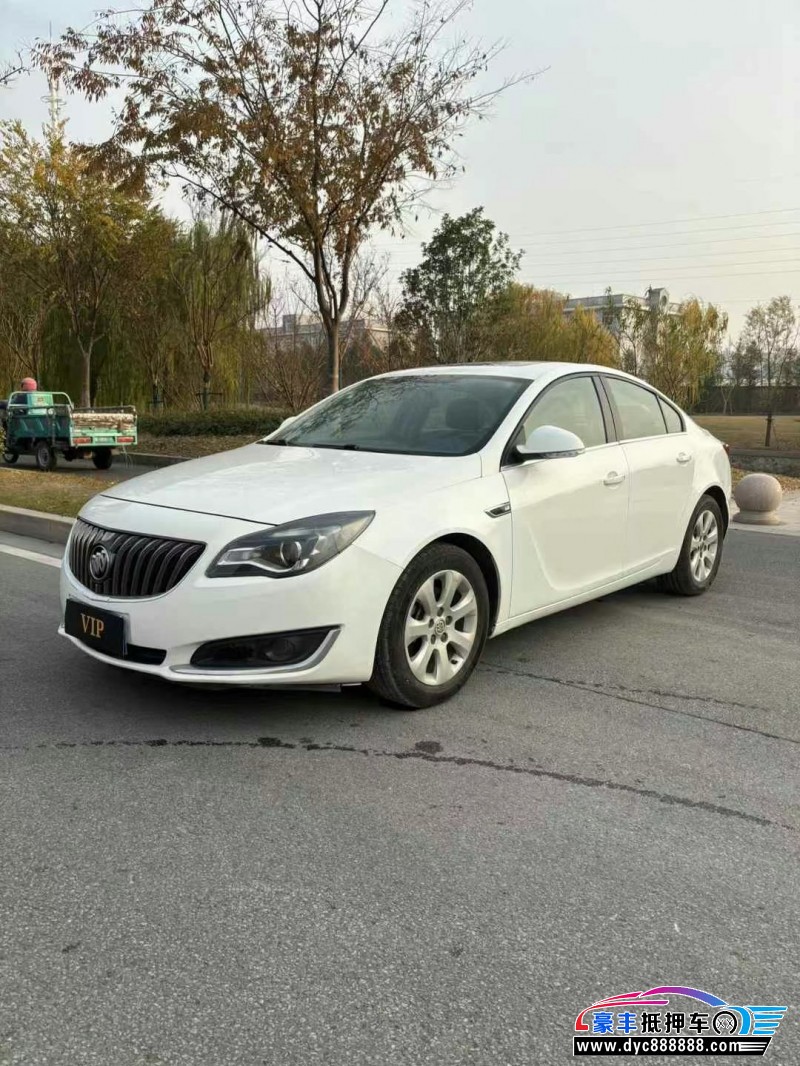 16年别克君威轿车抵押车出售