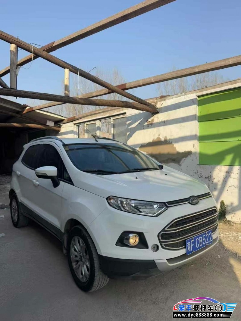 17年福特翼搏轿车抵押车出售