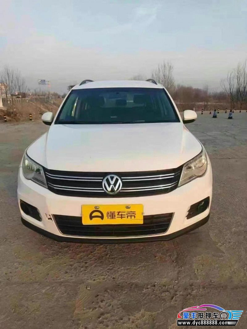 12年大众途观轿车抵押车出售