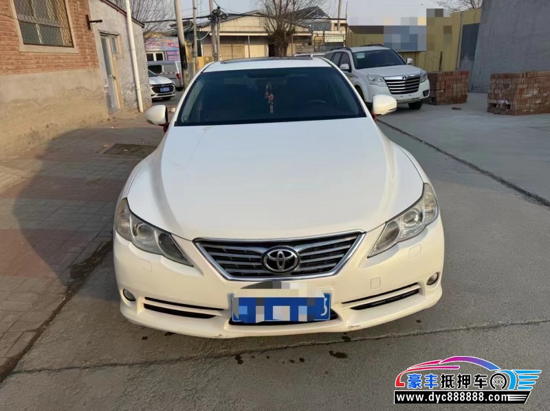 11年丰田锐志轿车抵押车出售