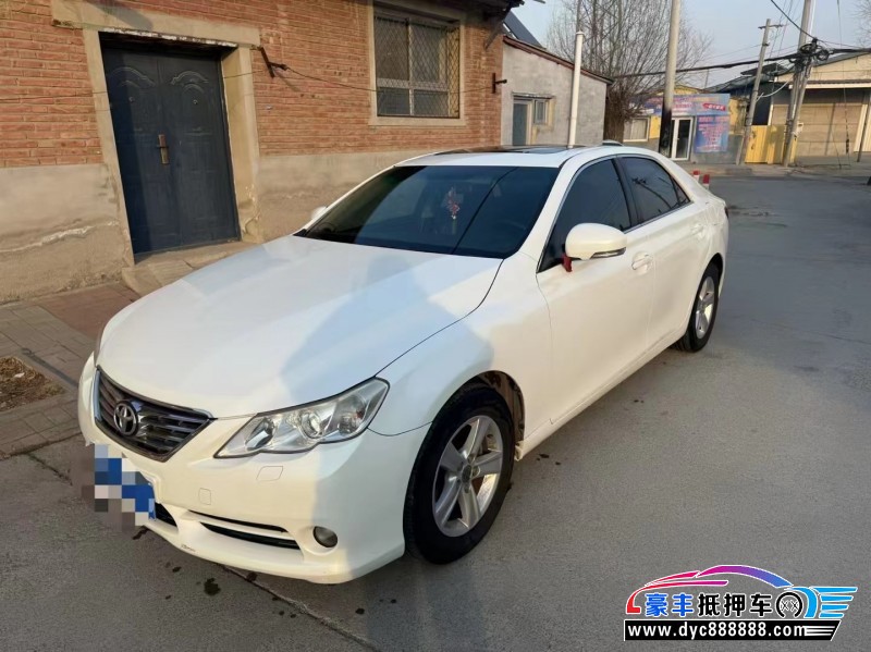 11年丰田锐志轿车抵押车出售