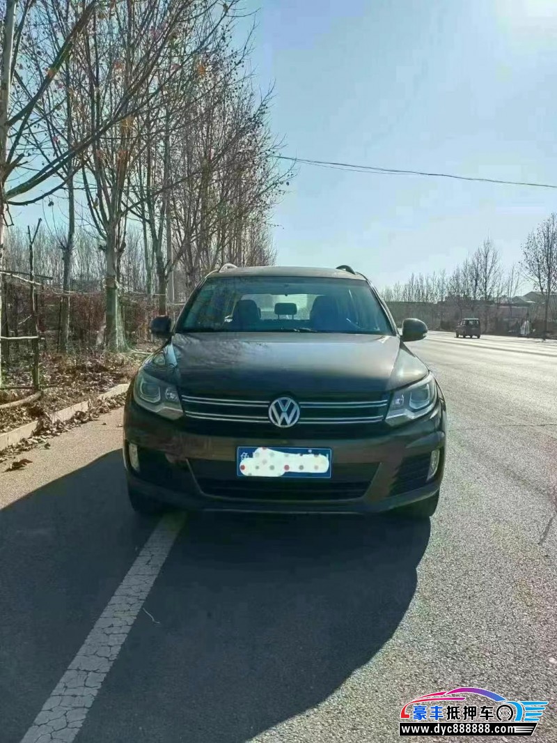 14年大众途观轿车抵押车出售