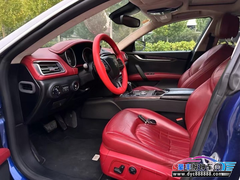 17年玛莎拉蒂Ghibli轿车抵押车出售