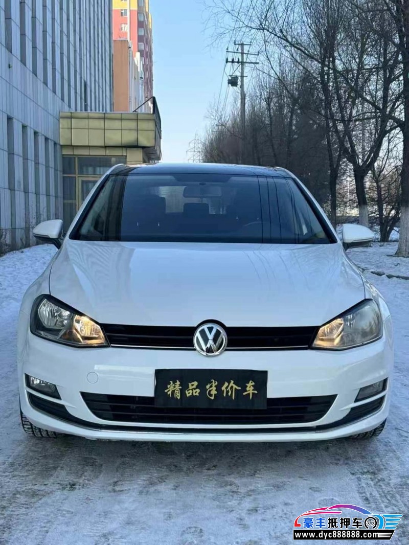 16年大众高尔夫轿车抵押车出售