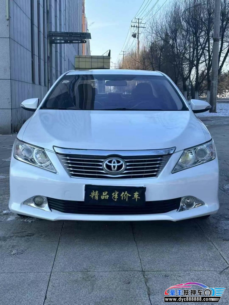 14年丰田凯美瑞轿车抵押车出售