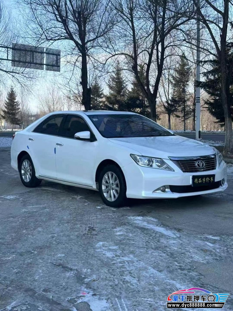 14年丰田凯美瑞轿车抵押车出售