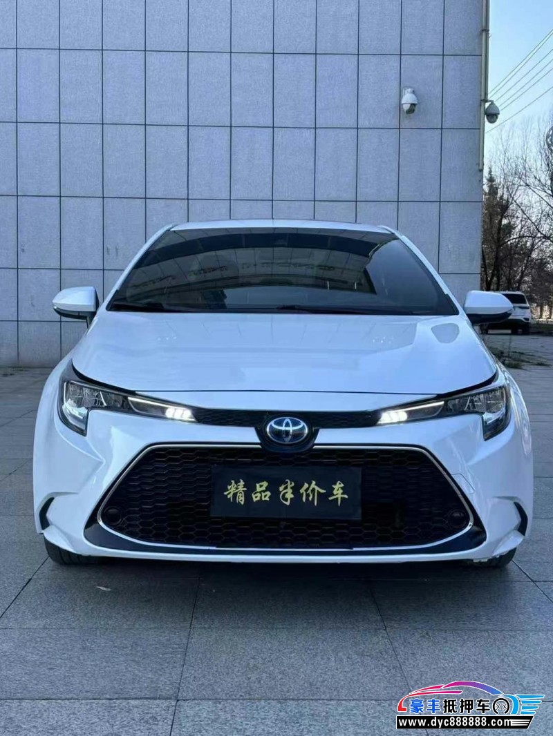 21年丰田雷凌轿车抵押车出售