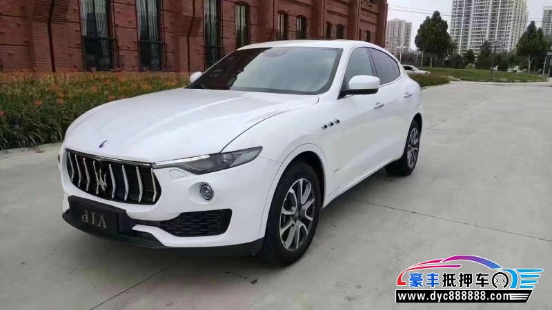 19年玛莎拉蒂莱万特轿车抵押车出售