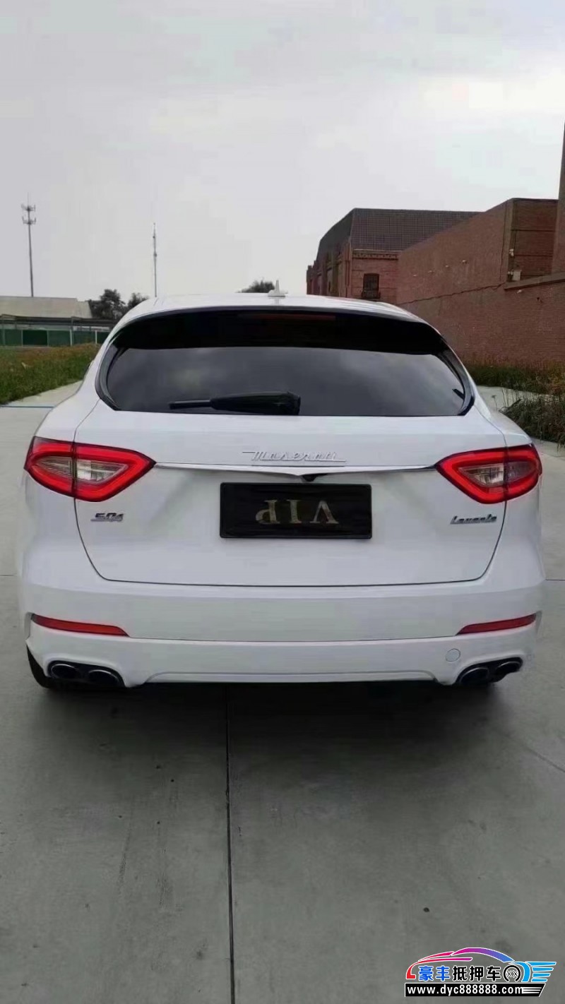 19年玛莎拉蒂莱万特轿车抵押车出售