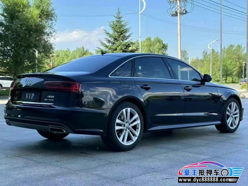 18年奥迪A6L轿车抵押车出售