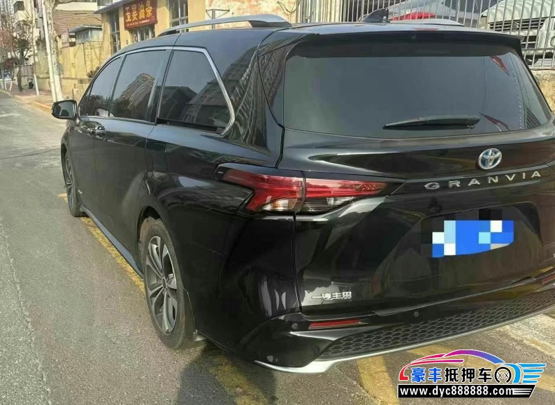 23年丰田格瑞维亚轿车抵押车出售