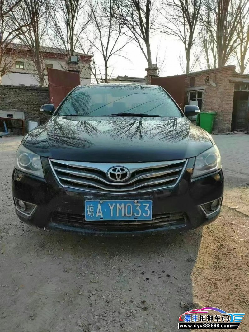 15年丰田凯美瑞轿车抵押车出售