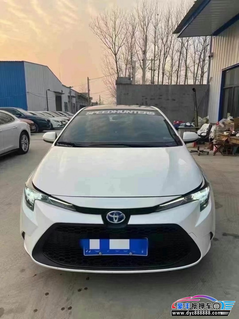 22年丰田雷凌轿车抵押车出售