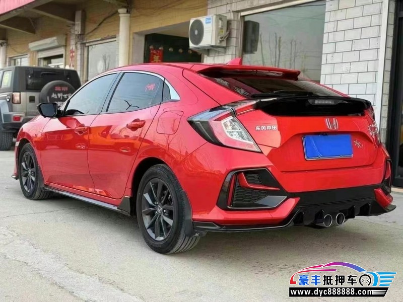 22年本田思域轿车抵押车出售