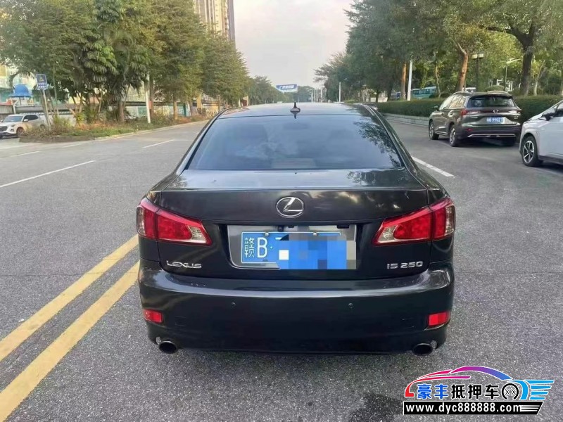 11年雷克萨斯IS轿车抵押车出售